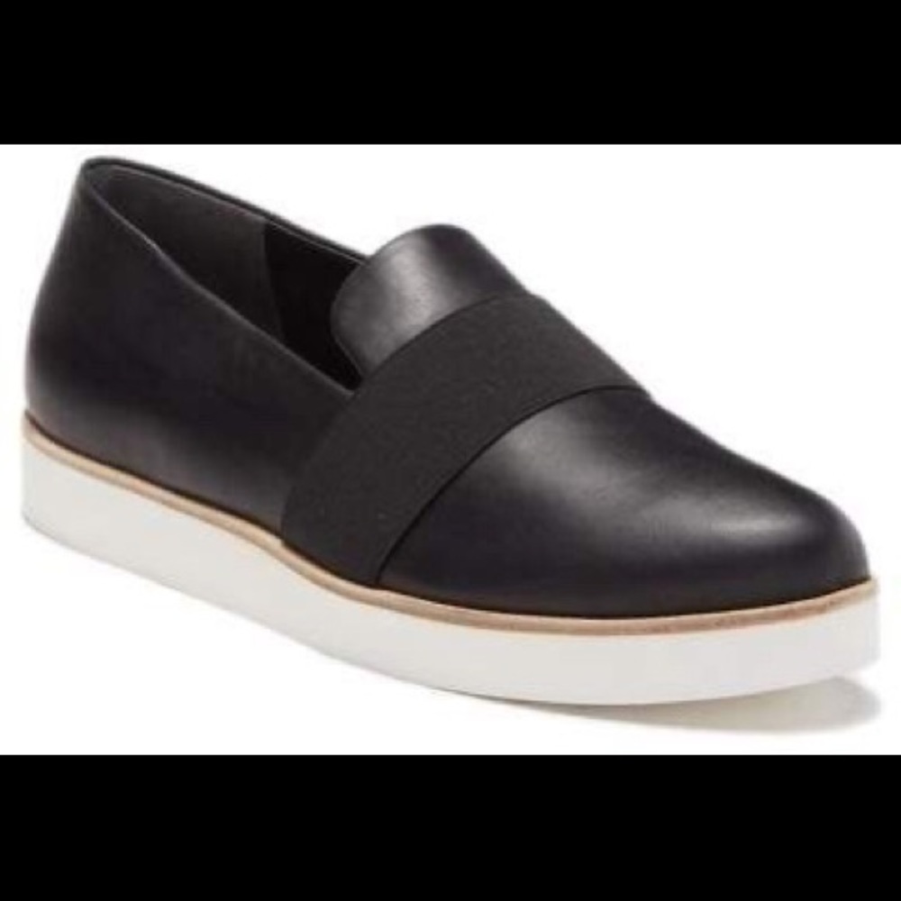 Via Spiga Tyson Leather Slip On Sneaker